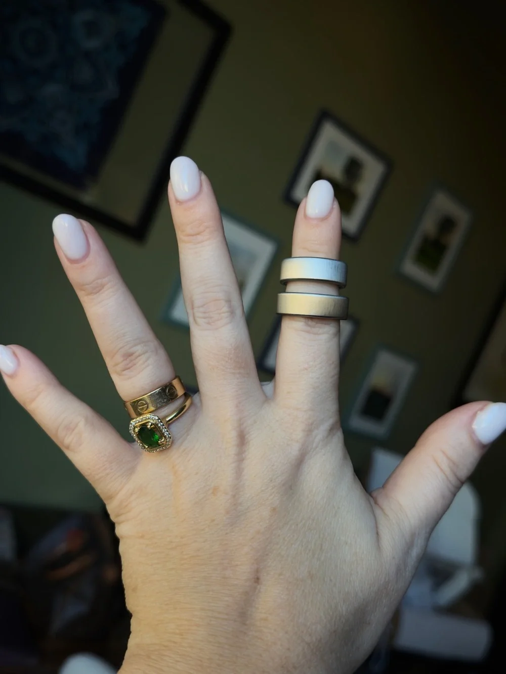 Oura Ring 4 - Size 7 - Matte Silver
